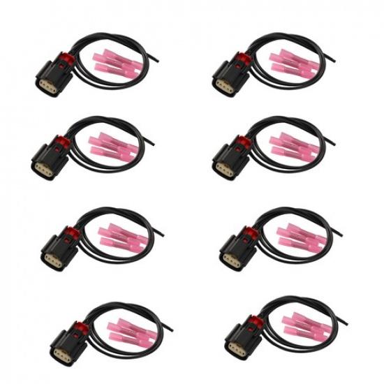 8X Ignition Coil Connector Plug Cable Wire For Ford V8 V6 Flex F150 35 37 50L
