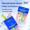 Portable Fresh Breath Mouthwash Strips - Long-lasting Scent, Individually Packaged