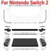 PC Transparent Case Shell Shockproof Clear Protector Anti-Scratch Protection Skin Anti-Drop for Nintendo Switch 2