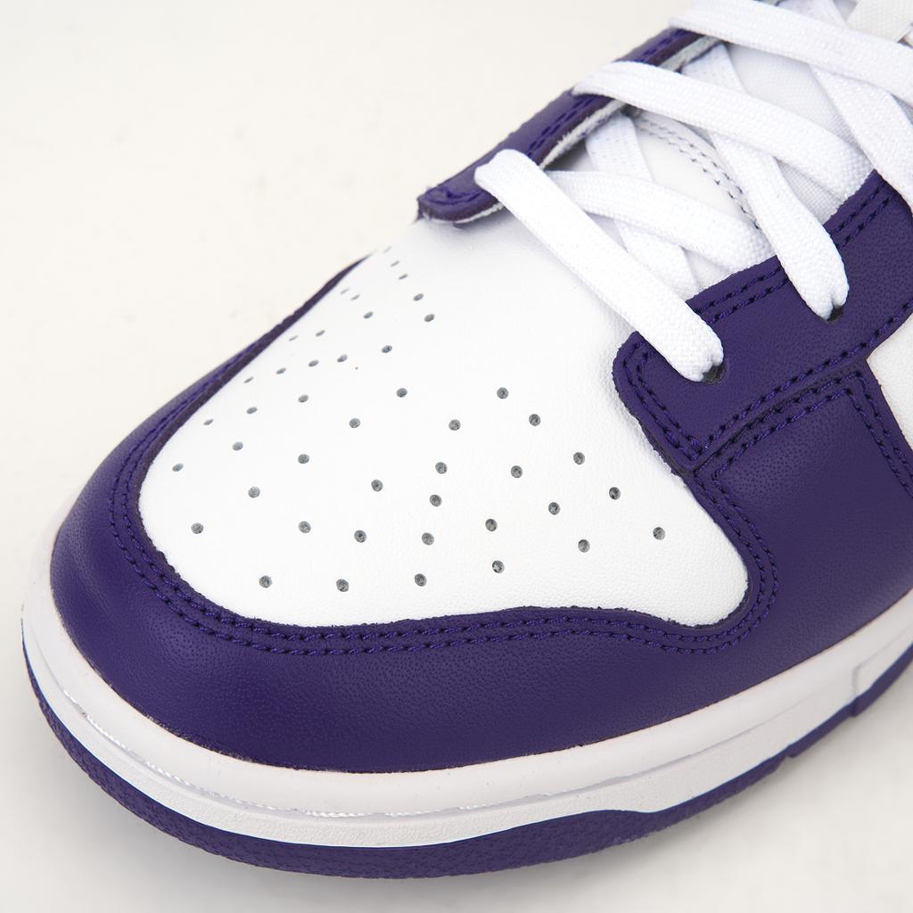 Nike Tênis Dunk Low Championship Roxo Masculino Branco Court-Roxo DD1391-104