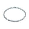 [Puremond] Simulant Diamond 4mm Silver Tennis Bracelet (S) OTB122802DWW