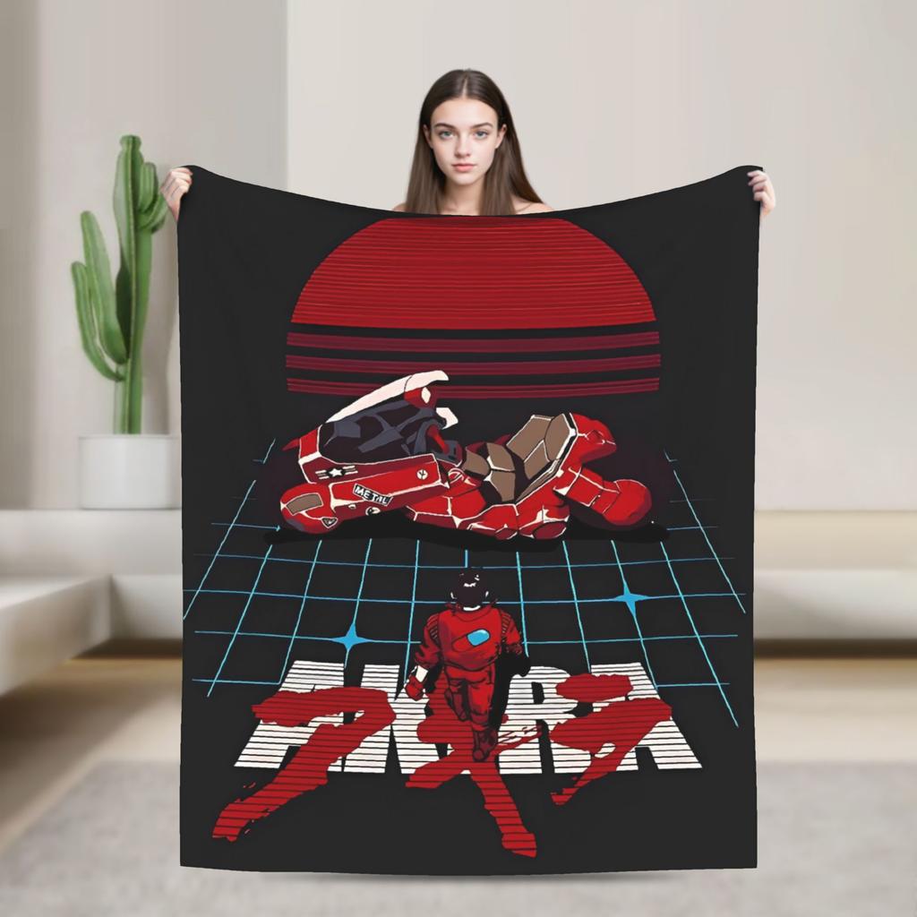 Japanese Anime film Akiras Blankets Quality Super Warm  Throw Blanket Winter Travel Couch Chair Sofa Bed Fashion Bedspread