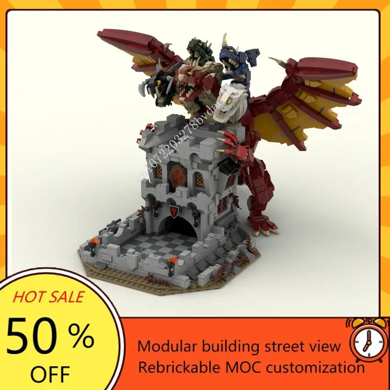 

2487PCS Tiamat s Dice Tower Modular MOC Creative street view Model Custom Puzzles DIY Education Assembly Model Child Toys Gifts