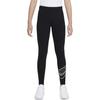 Nike Sportswear Favorites Letter Logo Print Slim Fit Long Fitness Pants Women Pants Black DD6278-010