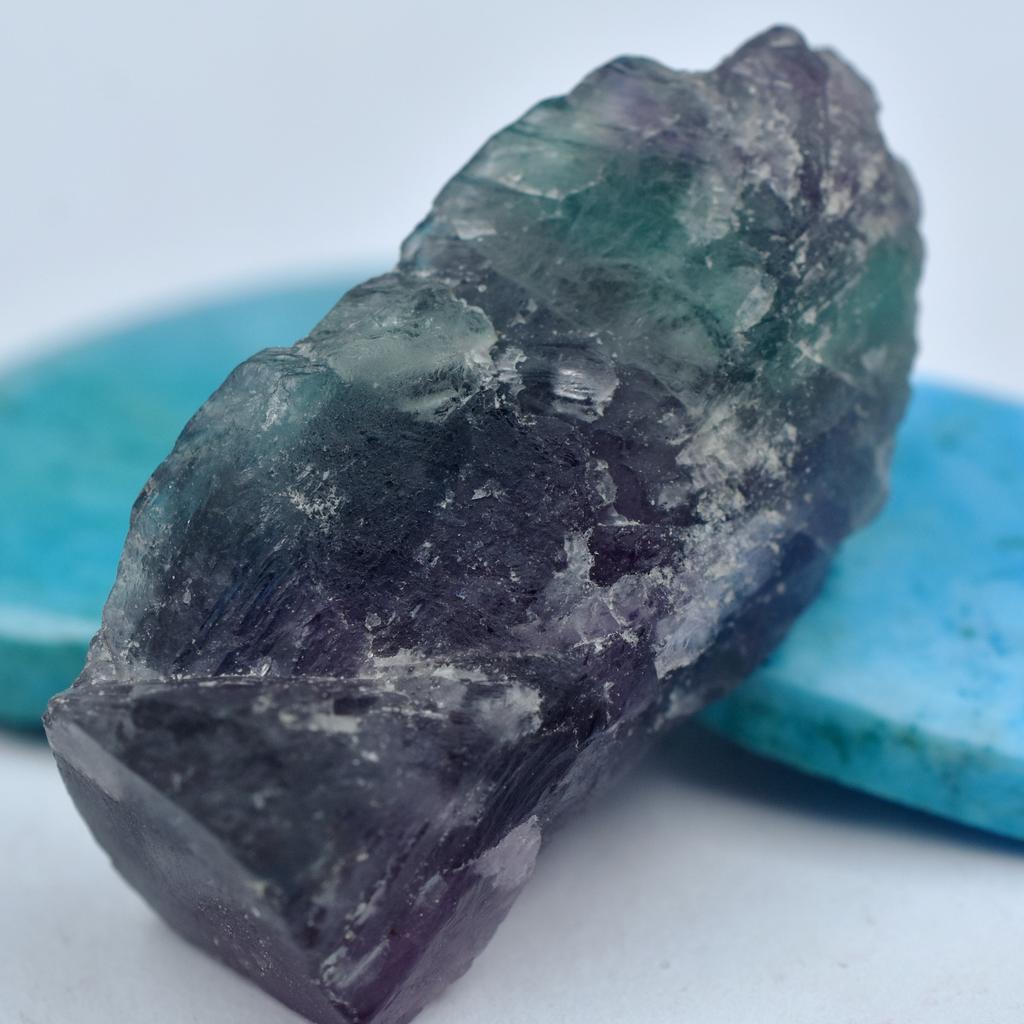 Uncut Multi Color Natural Fluorite 47.50 Ct Raw Rough Loose Gemstone