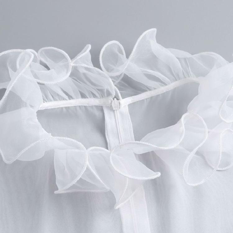 Reusable Fashion Collar Insert Delicate Lace Trim Polyester Layered Neckline Accessory For Various Clothing Styles