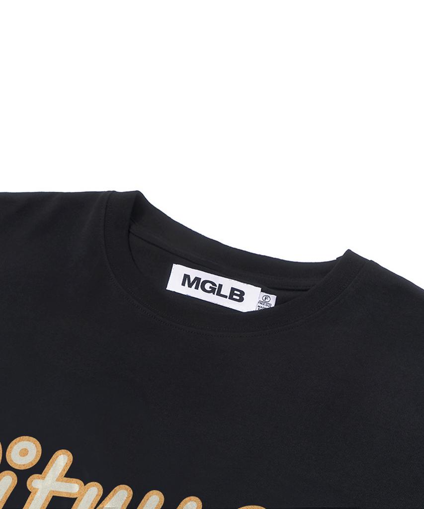 MATCHGLOBE Citrus Flavor Oversized Tee (Black)