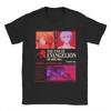 Novelty EVA Asuka T Shirt Unisex Round Neck Short Sleeve Tops Anime Manga Cute Girl Cotton Summer Top Tee