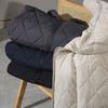 Japanese Export Surplus Genuine Goods with Silk Blend, Lightweight Cotton Jacket for Men, Diamond-Quilted Hooded Versatile Cotton Coat for Women