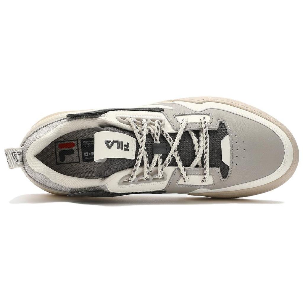 Fila Pala Versatile Comfortable Simple Low-Top Sneakers Men Sneakers Gray White F12M341224FDG
