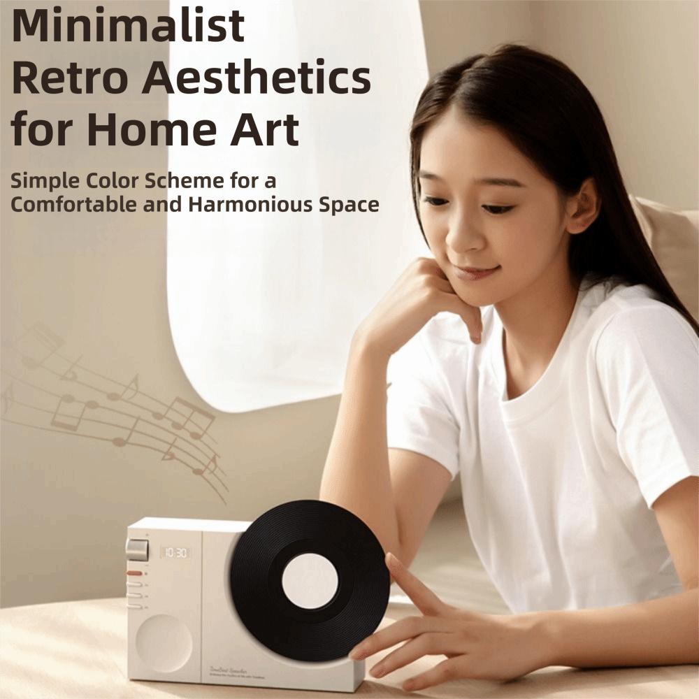 High-Definition Sound Bluetooth Speaker Vintage Style Retro Speaker  Home Decoration