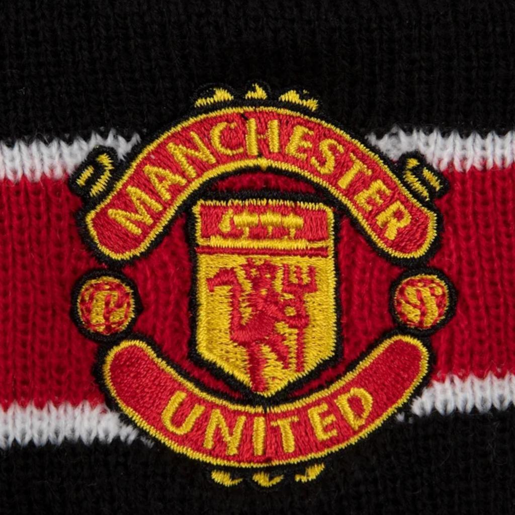 New Era Core Cuff Beanie Manchester United FC Hat, Mens Red Cap