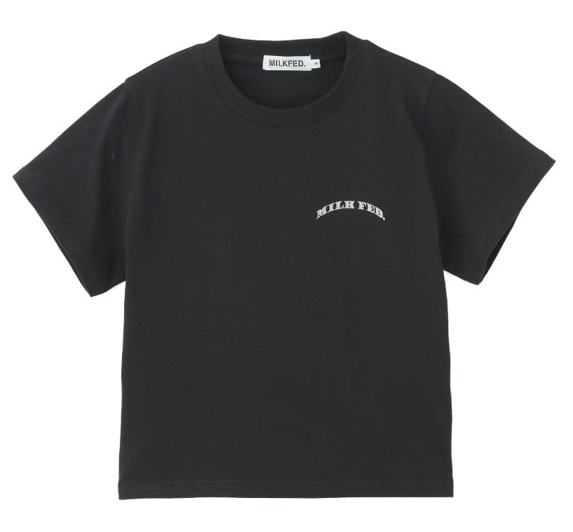 Milkfed Casual Glitter Cherry Compact Tee in Black Women's S/S