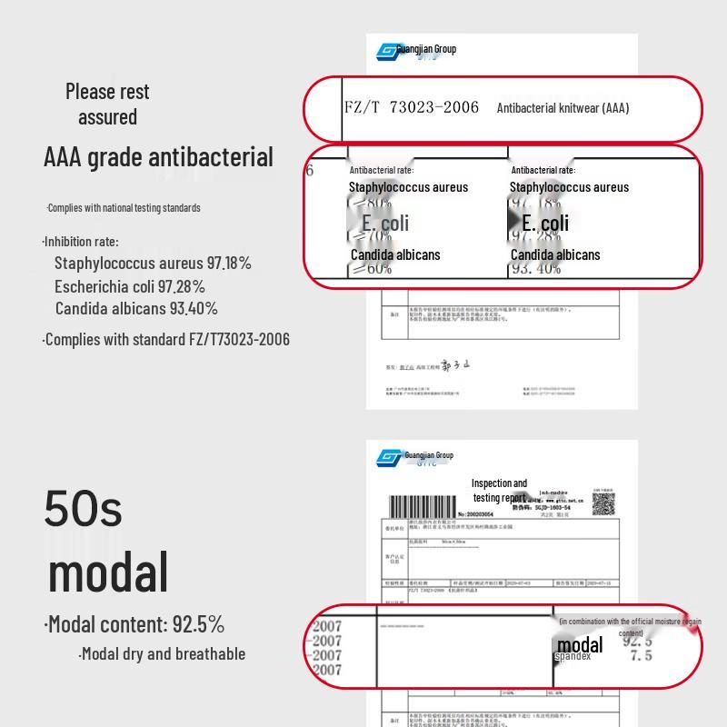 Langsha Men's Modal Antibacterial Boxer Briefs