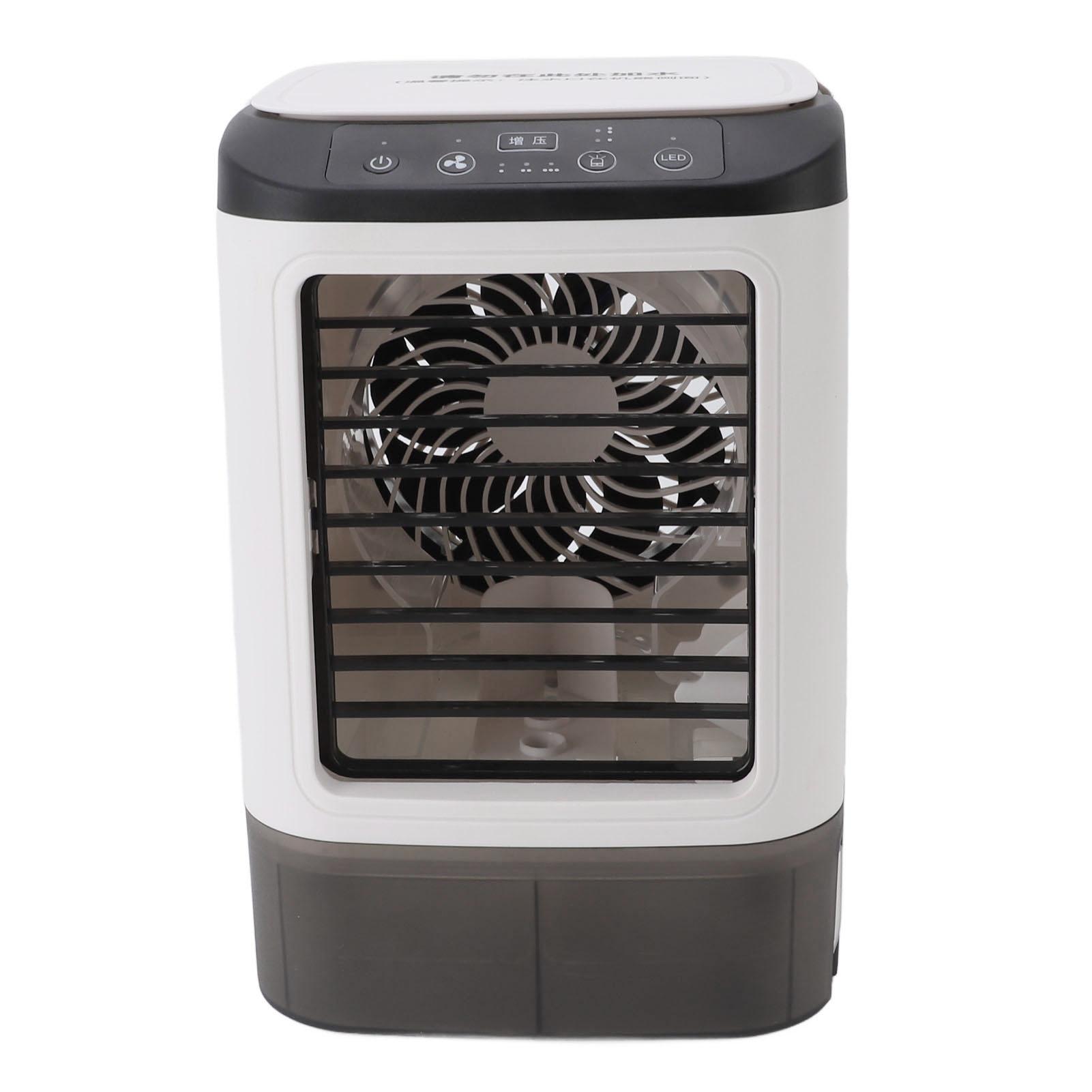 

Mini Air Conditioner 12W 900ml Water Tank USB Powered Humidifying Misting Portable Air Cooler for Home Desk Office