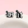 Character Cartoon Adorable Brooches In Alloy Material For Fashionable Decorations Unisex