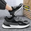 Fashion 2024 Men's Mesh Sneakers Summer Comfortable Lace-up Vulcanized Shoes New Men's Casual Breathable Running Shoes Zapatillas Hombre