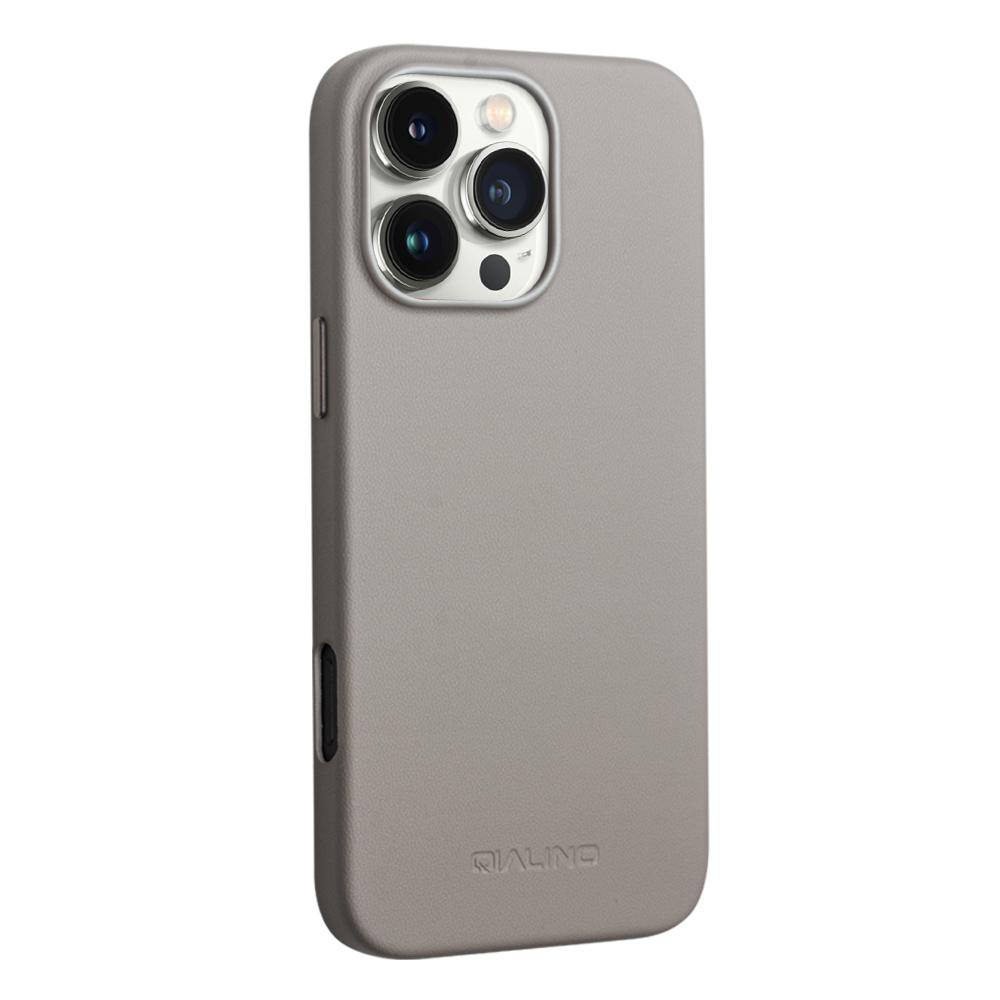 

For iPhone 16 Pro Case PC+Silicone Phone Cover Compatible with MagSafe Black