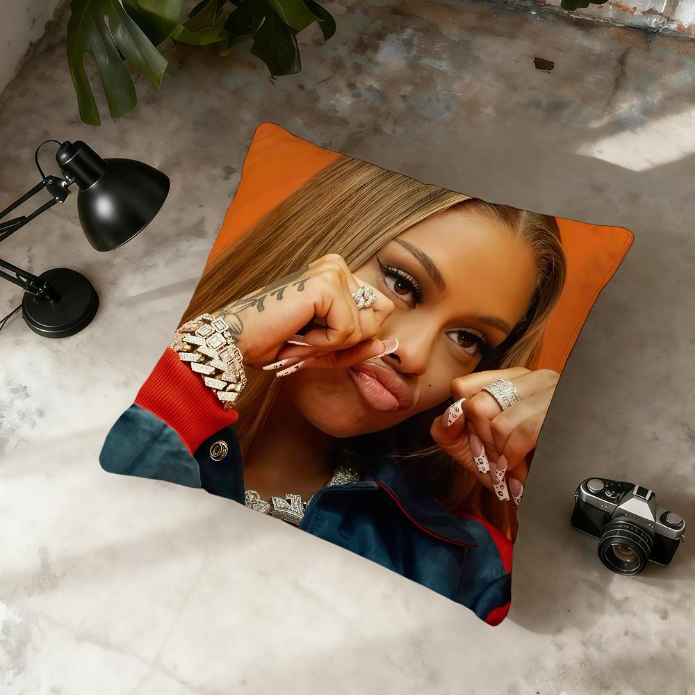 Hip Hop LLatto Rapper Cushion Cover Home Office Convenient Nordic Simplicity Hit With Zipper Cushion Cover