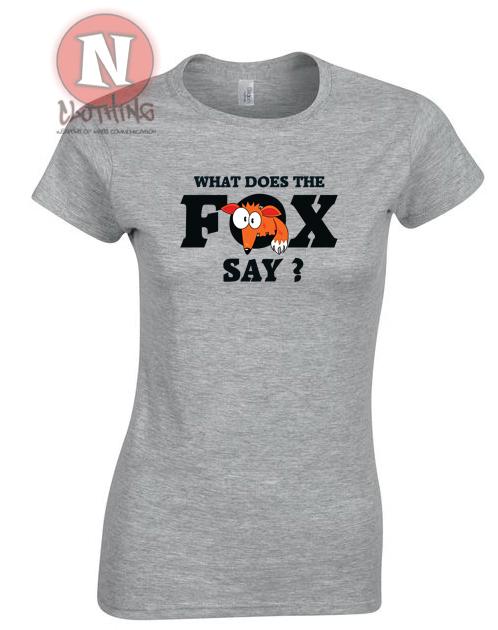 

Was Tut Die Fox Say  Youtube Tanz Video Norwegisch Ylvis Lustig Damen 4XL