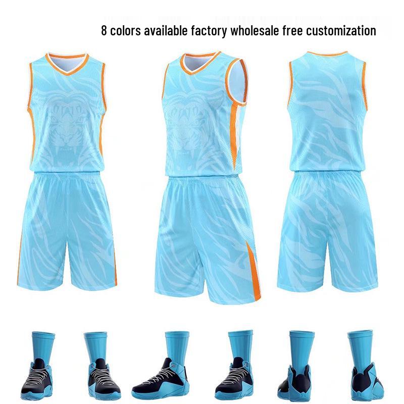 Custom Quick-Dry Basketball Uniform Set for Men & Women - Training & Competition