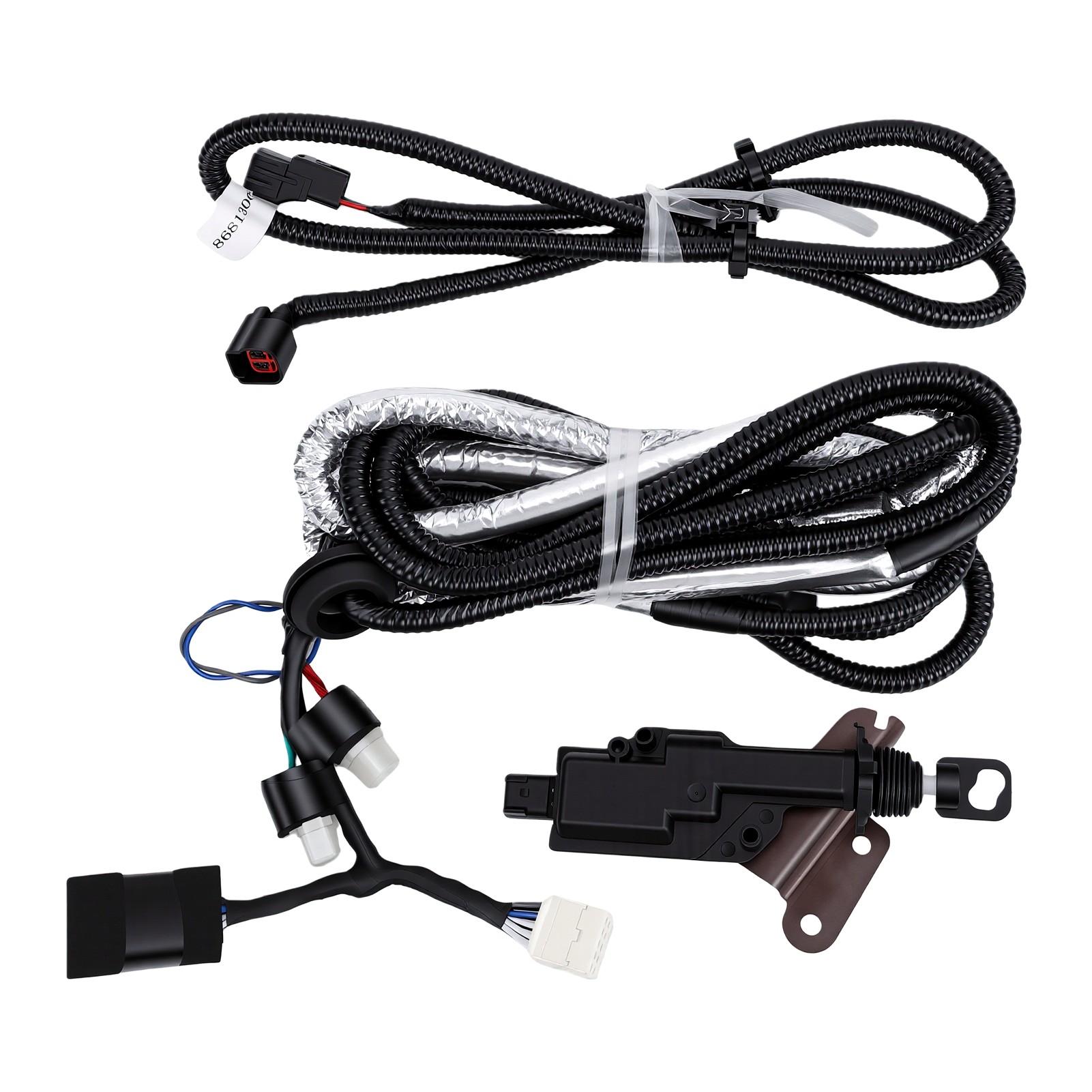 Kit de remplacement d'assemblage de verrouillage à distance de hayon motorisé avec faisceau de câblage pour Toyota Tacoma 2019 2023 PK3B6 35JS0