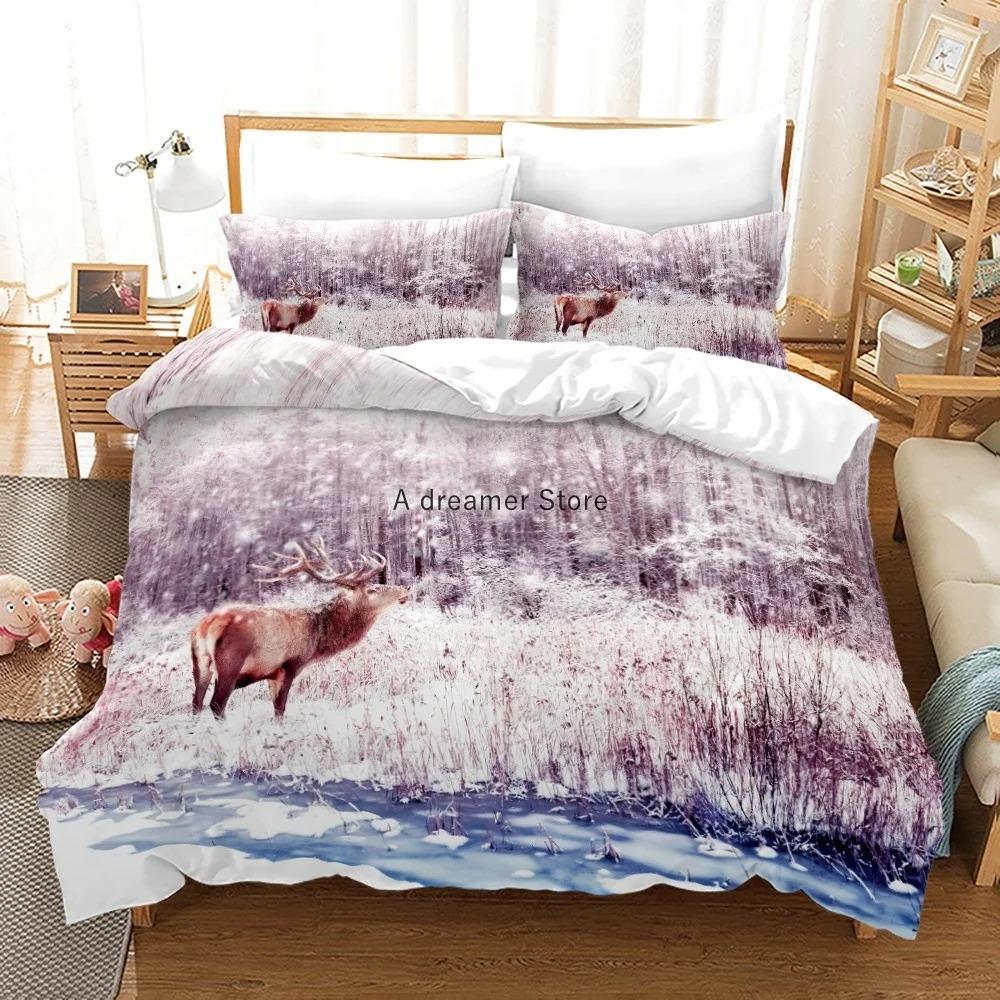 African Animals Giraffe Sunset Bedding Set 3D Duvet Cover Set Bedspread For Boys Girls Kids Home Textiles Microfiber Bedspread