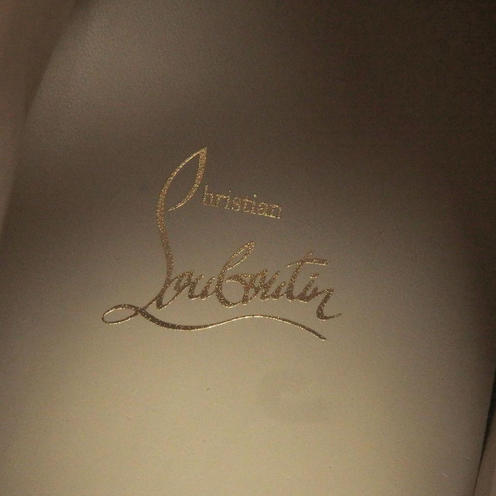 Nienoszone sneakersy Christian Louboutin LOU PIK PIK ORLATO FLAT skórzane męskie 44.5 Używane