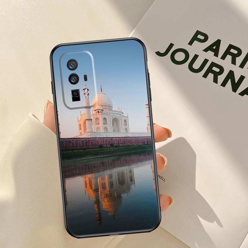 Taj Mahal India Mausoleum Case For Xiaomi 15 14 Ultra 13T 14T 15T Pro 17 Pro Max POCO X7 Pro X3 X5 X6 F5 F6 F7 F8 Coque