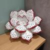 Korean-Style Lotus Water Lily Plush Toy - Succulent Good Luck Home Back Cushion