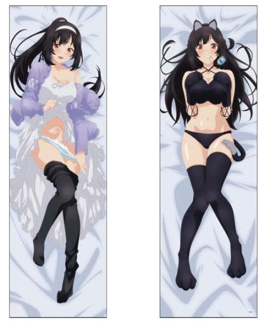 Когда я стал собакой мой возлюбленный подобрал меня Версия Аниме Чехол для подушки-обнимашки Карен Инукай 160x50 см 13800₽