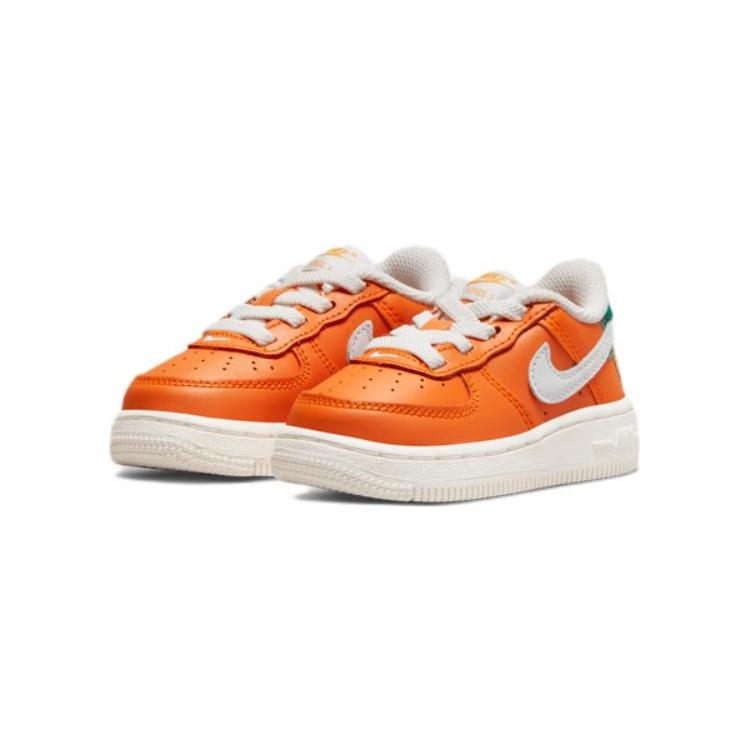 (TD) Nike Air Force 1 Low LV8 'Arancione Bianco' Bambino DQ5087-811