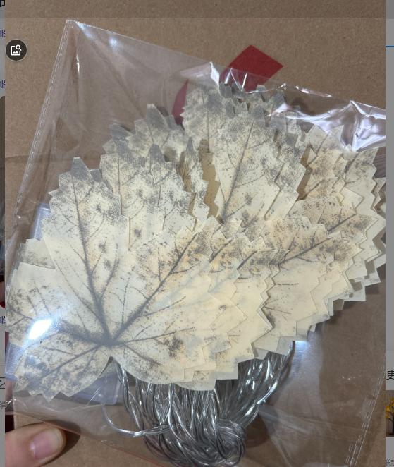 6-Meter Ahornblatt LED Lichterkette, Erntedankdekoration, Festival Lichterkette, Feiertagsdekorative Lichter