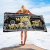 Vintage Dollar Print Beach Towel Beach Quick Drying Bath Towel Microfiber Beach Towel Seaside