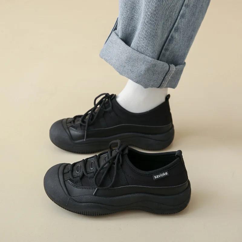 Fashion New Little White Shoes Women's Sandals 2025 Summer Breathable Elevated Sandals Casual Shoes Women Sandals