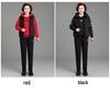 Women's Winter Sportswear Set: Velvet Thickened Vest & Coat for Middle-Aged & Elderly