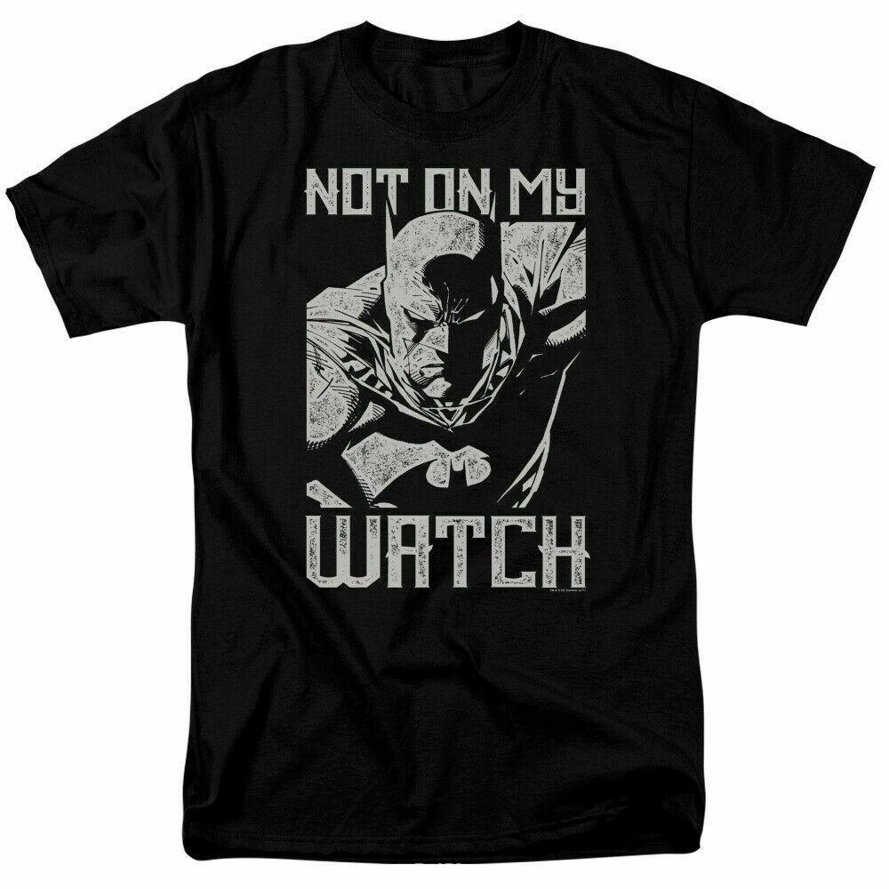 Batman Watch T Shirt Licensed Comic Book Tee Black XXXXL
