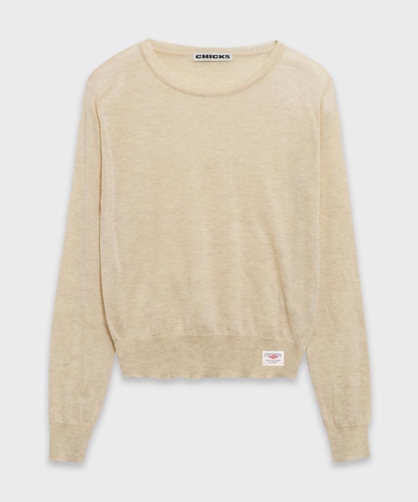 CHICKS Single Basic Round Knit (6 Colors)