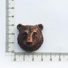 Plata Oro Cobre Color Marmota Lobo Cabeza Oso Cabeza Nevera Imán Colección Hogar Cocina Decoración Viaje Recuerdo Artesanía Regalo