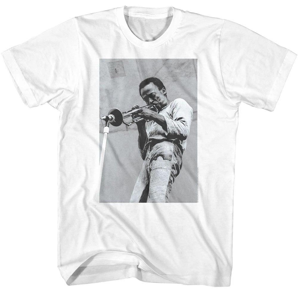 Miles Davis Trumpet Into Mic Music Children s T-shirt 120