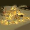 1.5m 10pcs LED Christmas Tree House Style Fairy Light Led String Wedding Christmas Decor
