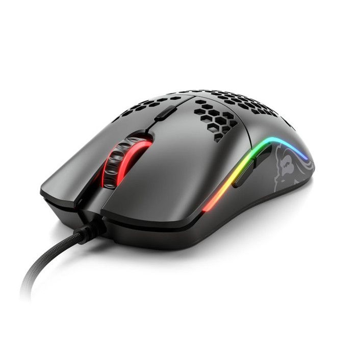 Souris gaming - Glorious - Model O- Minus - Filaire - 12000 dpi - 6 boutons - Noir Mat
