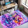 KPop Demon Hunters Pattern Rug, Indoor/Outdoor Mat, for Picnic, Gameroom, Bedroom, Office, Living Room, Home Decor Carpet, Birthday Gift