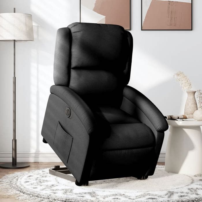 VidaXL Electric Recliner, Relaxation Chair with Adjustable Backrest and Footrest, Living Room Seat, Modern, 3204190
