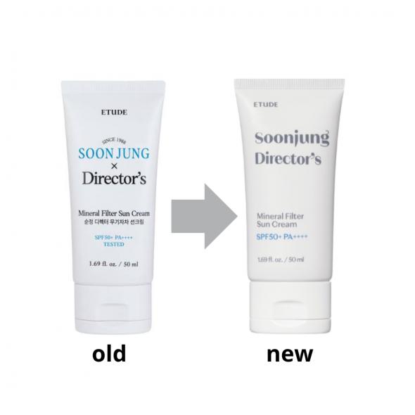 ETUDE HOUSE Soonjung Director's Mineral Filter Cremă de Soare 50ml+20ml