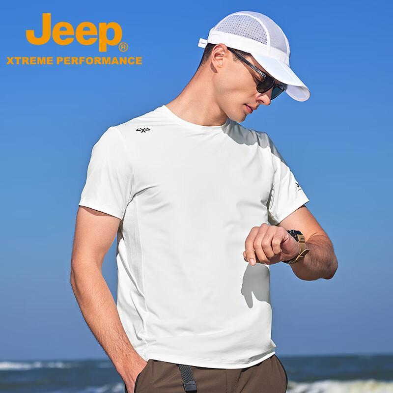 JEEP Men s Outdoor Quick-Dry Sun Protection T-Shirt 2XL