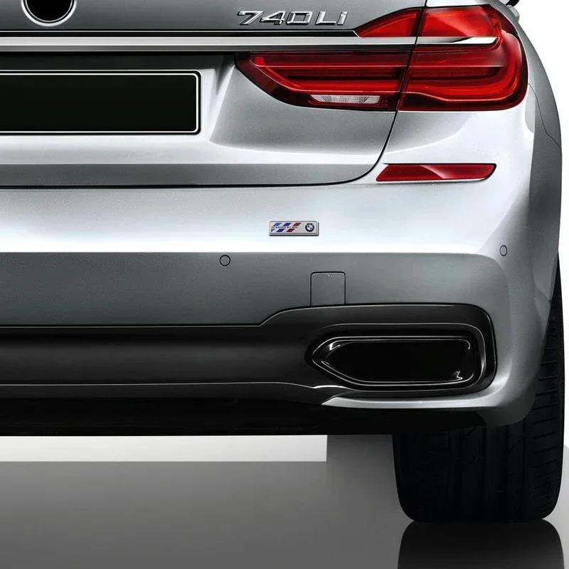 For BMW M 1pcs 3D Metal Car Body Badge Emblem Labeling Car Tail Decoration Sticker For Bmw E46 E90 E60 E39 F30 E36 F10 F20 E87 E