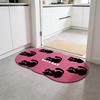 Kreskówkowy Zwierzęcy Dywanik Łazienkowy Chłonny Z Ziemi Okrzemkowej Antypoślizgowy Uroczy Kot Pies Mata Podłogowa do Wejścia Łazienki Kuchni Prysznica