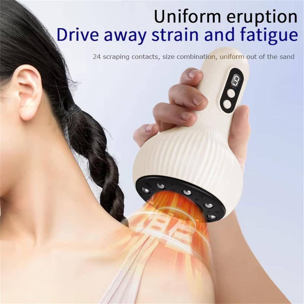 Household red hot compress negative pressure charging electric cupping massager, back massager sucker massager