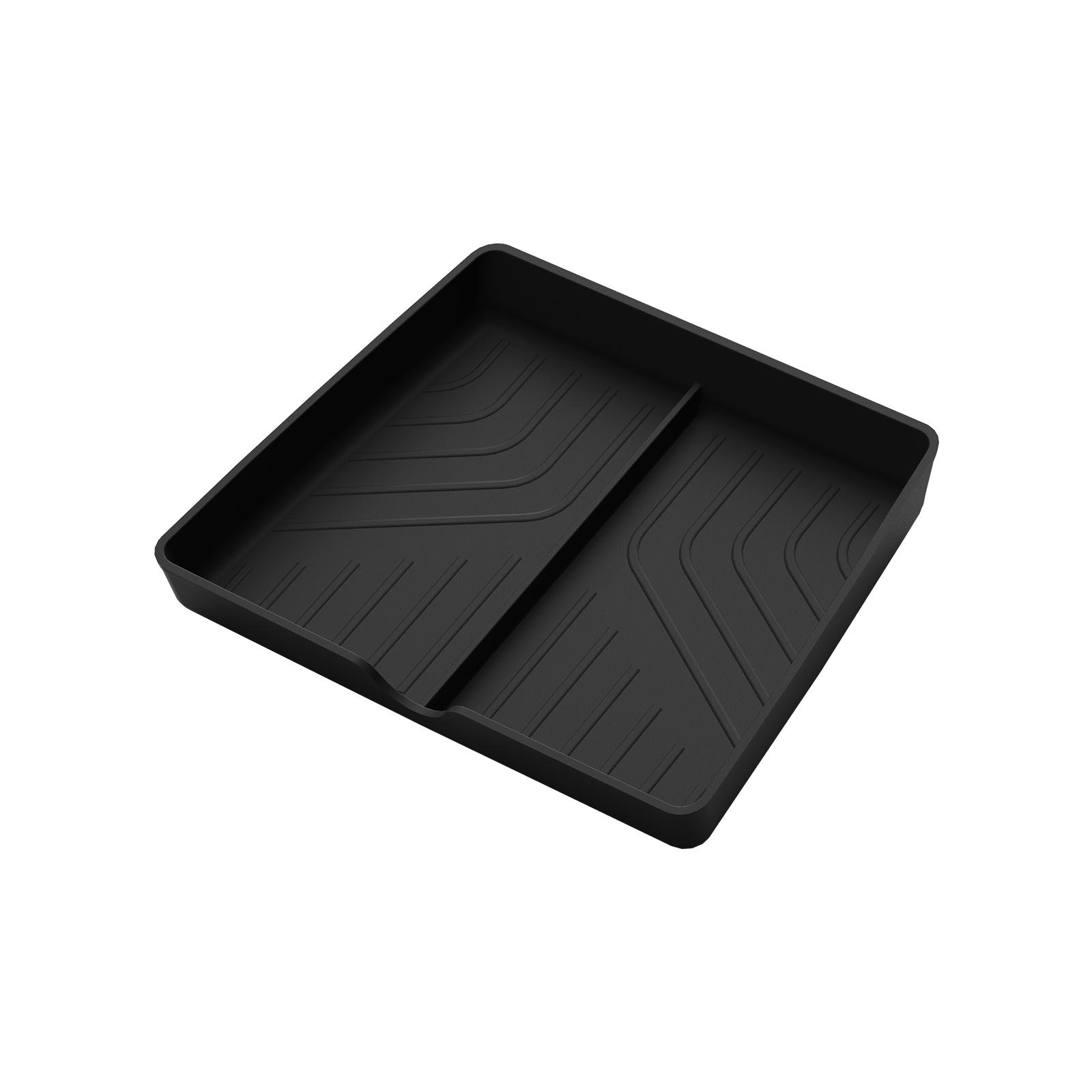 

for Toyota Aqua 2021-2025 Center Console Storage Box Car Central Tray Silicone Organizer Accessories Tidying Black